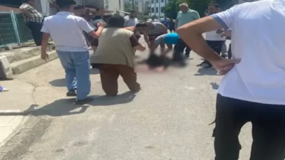 Kocaeli'nin Dilovası ilçesinde tartıştığı 5 çocuk annesi Elif K.'yi sokak