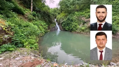 Artvin'in Arhavi ilçesinde serinlemek amacıyla girdikleri gölette boğulma tehlikesi geçiren