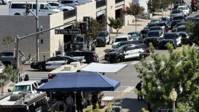ABD'nin Güney California bölgesindeki Bakersfield kentinde, bir banka şubesinde bomba