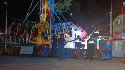 Amasya'da bir lunaparkta çalışan 20 yaşındaki Burak Kırıkçı, "ranger" (kamikaze)